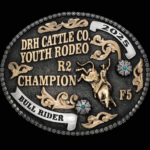 You're sure to ""Prosper"" with this stunning belt buckle! Crafted on a matted, German Silver base with our signature antique finish, this buckle is designed with southern class in mind. Detailed with a German Silver berry edge, Jewele